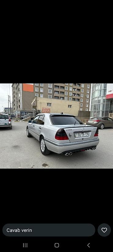 Avtomobil alışı: Mercedes-Benz C-Class C200 sedan - Kuzov: sedan, gümüşü rəng - — 3