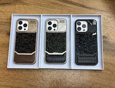 htc vive: 15 Pro/Max, 16 Pro/Max Karbon naxışlı premium telefon örtüyü - Model — 7