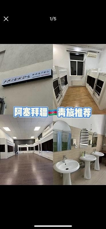 Friends Hostel – kapsul tipli çarpayılı ümumi otaqlar - İki mərtəbəli — 3