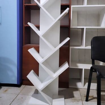 donuz eti: Kitab refi . Yenidir . ✅️ parlaq Ağ reng . keyfiiyetli materyaldan — 15