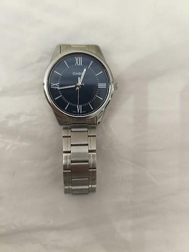 saat şamdan: Qol saatı, Casio, rəng - Gümüşü — 2