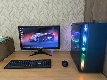 Masaüstü kompüterlər və iş stansiyaları: I5 3470 Rx 570 8gb ram monitor 22" Sistem Ideal veziyyetde Real — 1