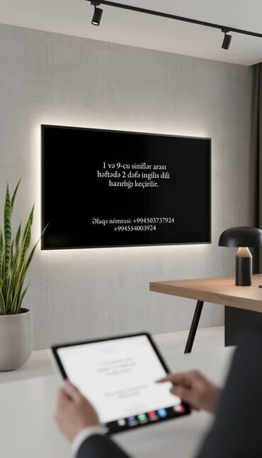 Müəllim tələb olunur, Xarici dillər, 6 ildən artıq təcrübə