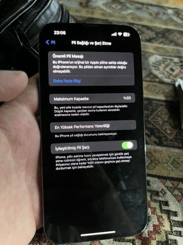 iphone 13 pro max qiymeti 2 ci el: IPhone 13 Pro Max, 128 GB, Göy, Face ID — 4