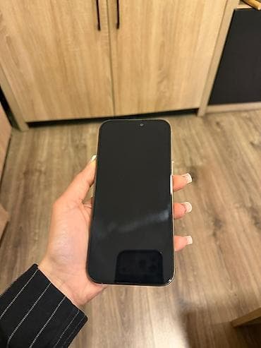 14 pro max: IPhone 16 Pro Max, Qızılı, Face ID — 6