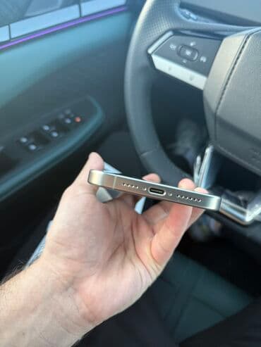 iphone 14 pro ekran qiymeti: IPhone 15 Pro Max, 256 GB, Natural Titanium, Face ID, Simsiz şarj — 5