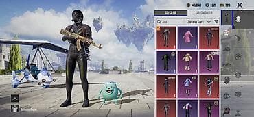 PUBG Mobile hesabı – zəngin kolleksiya və nadir laboratoriya silahı - — 4