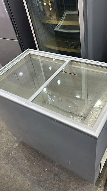 meyvə vitrini: Kommersiya tipli şüşə qapaqlı dondurucu vitrin - Üst hissə: sürüşkən — 1