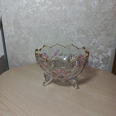 Şüşə qab dəsti – 2 ədəd - Material: qalın, şəffaf şüşə - Dizayn — 2