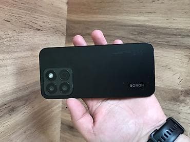 iphone 13 2 ci el: Honor X8c, 128 GB, rəng - Qara, İki sim kartlı — 1