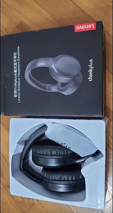 Yeni Simli Qulaqcıqlar, Lenovo, rəng - Qara