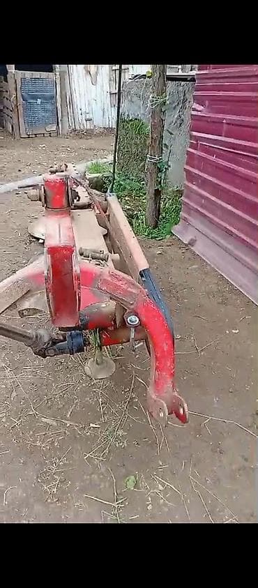Traktor üçün yan otbiçən (diskli) qoşqu - Yan tipli, kardan valı ilə