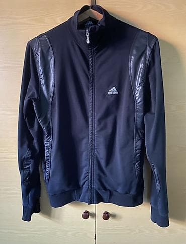 dini geyim: Adidas kişi idman jaketi. Ela veziyyetde. Razmer M. Reng qara Whtsp — 2