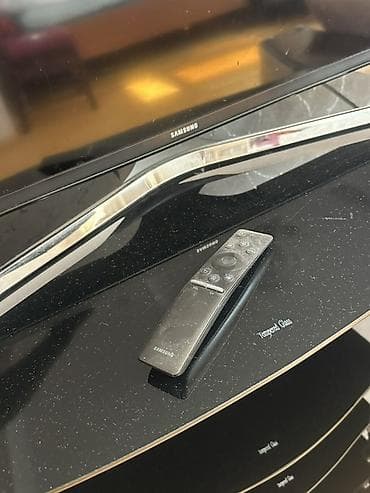 televizo: Samsung LED TV + şüşə TV altlığı - Brend/model: Samsung (LED panel — 2