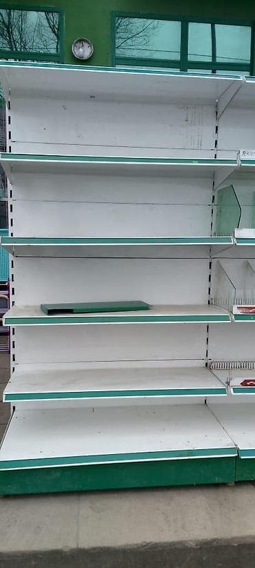 ucuz vitrin: Mağaza üçün metal vitrin rəfləri - Tip: Market və apteklər üçün — 6