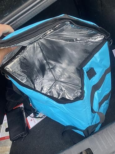 Холодильное оборудование: Wolt Partner termo çatdırılma çantası - Rəng: açıq mavi, Wolt Partner — 3