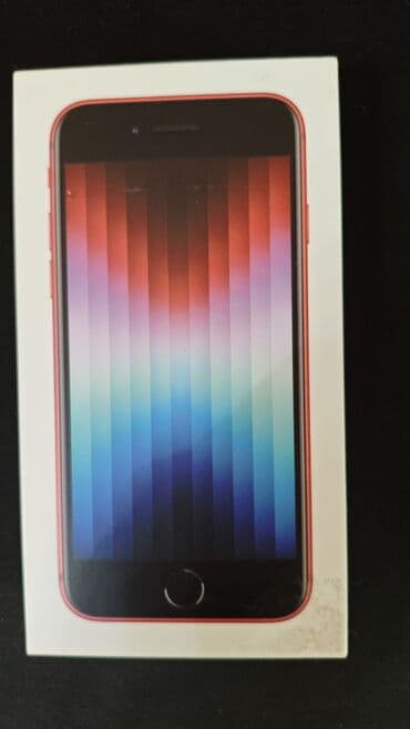 IPhone SE 2022, 128 GB, Qırmızı, Barmaq izi