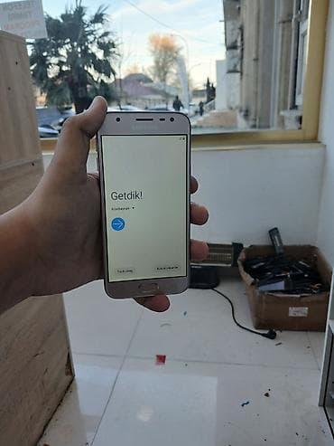 galaxy note 4: Samsung Galaxy J3 2017, 16 GB, rəng - Gümüşü, Barmaq izi — 2