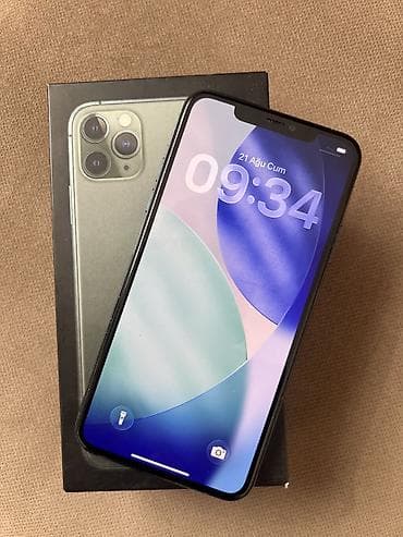 par utuleri: IPhone 11 Pro Max, 256 GB, Matte Midnight Green — 3