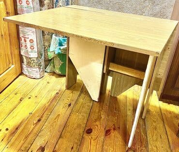 taxda ev qapilari: İşlənmiş, Açılan, Taxta, Dördbucaq masa — 2