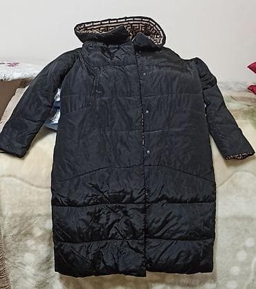 balonka kurtkalar 2019: Balonka uzun kurtka iki üzlü — 10