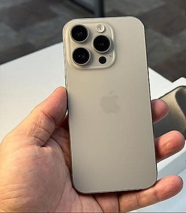 iphone se 2023: IPhone 15 Pro, 256 GB, Natural Titanium — 3