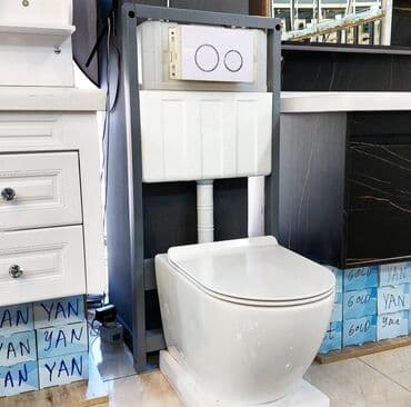 биде накладка на унитаз: Yeni, Unitaz, Monoblok, Kredit var, Zəmanətli, Rayonlara çatdırılma — 39