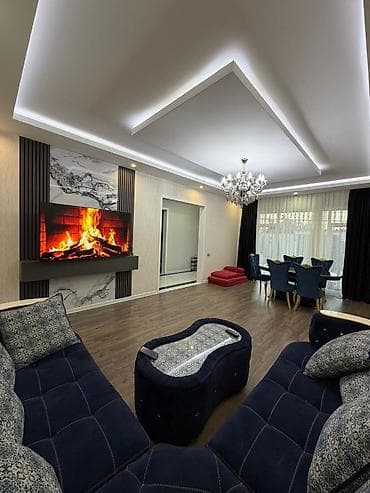 bağ evi: İcarəyə təqdim olunur: hovuzlu, dekorativ fasadlı iki mərtəbəli bağ — 4