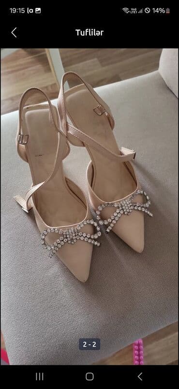 ikinci əl geyimler: Tuflilər, Ölçü: 37, Yeni — 1