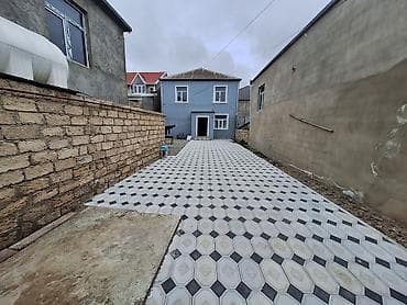 gencede ev elani: 2 mərtəbəli fərdi yaşayış evi - Həyətyanı sahə: geniş və düzbucaqlı — 2