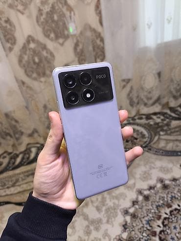 apple iphone 8: Poco X6 Pro 5G, 512 GB, rəng - Boz, Sensor — 5