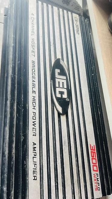 ses ucaldıcı: JEC CA-3252 avtomobil gücləndiricisi - 4 kanallı MOSFET quruluşu - — 3