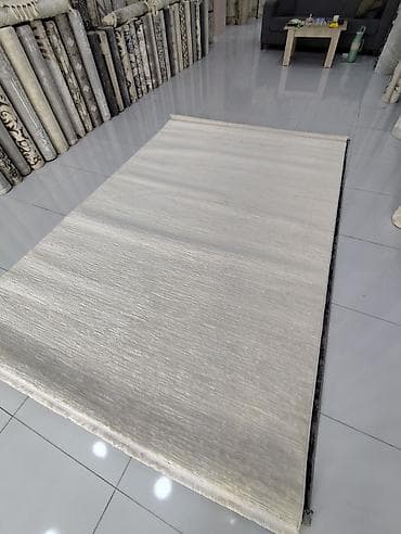 kovralit: Müasir dizaynlı xalça - Rəng: boz tonlarda abstrakt naxış; əlavə — 5