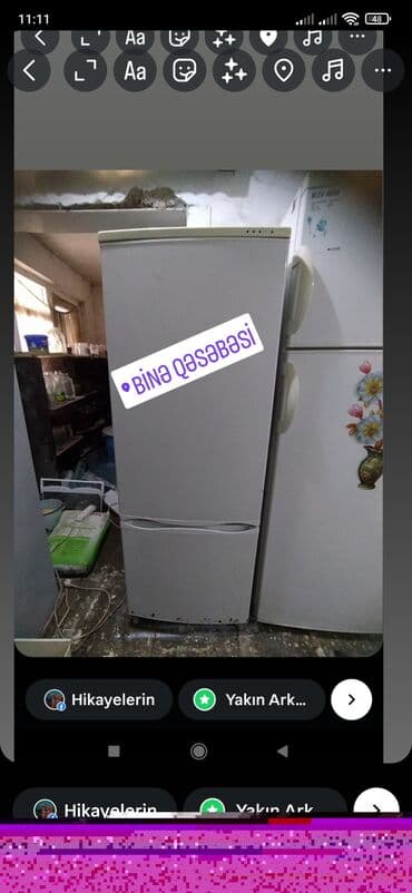 çinar soyuducu qiymetleri: Soyuducu (bir neçə model) - Üst hissə soyuducu, alt hissə dondurucu — 3