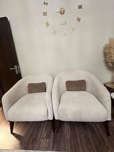 stom kreslo: İşlənmiş, Divan, 2 kreslo, Bazasız, Açılan — 2