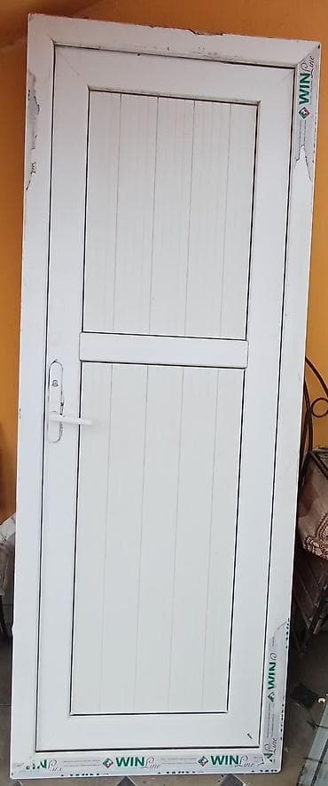 plasdik cen: Plastik (PVC) qapı və karkas dəsti - 1 ədəd tam qapı yarpağı və qapı — 6