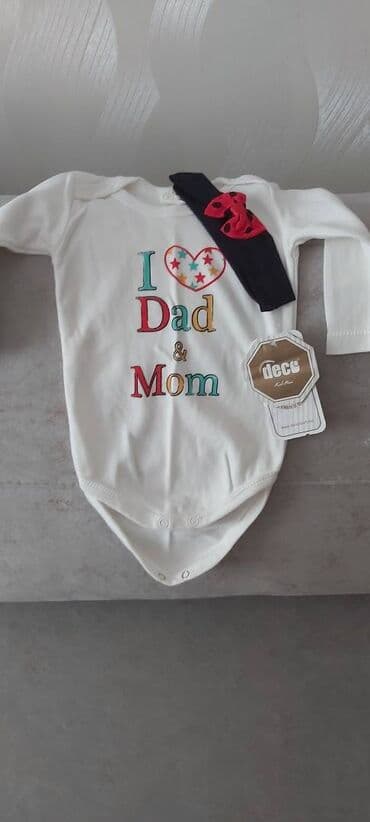 детские вещи на 9 лет: Bodi, Qız üçün, 6 - 9 ay — 1