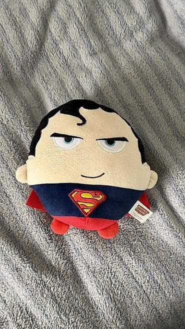 Məhsul: Superman yumşaq oyuncağı (pliş) - Rənglər: mavi gödəkçə