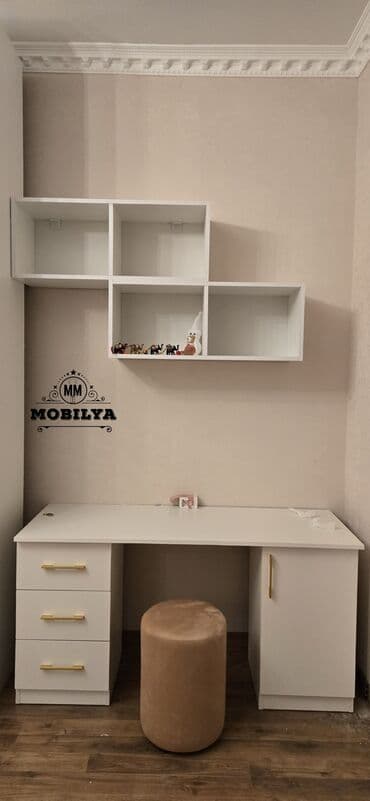 tuba: Təknəfərlik çarpayı, 2 tumba, Dolab, Komod, Azərbaycan, Yeni — 7