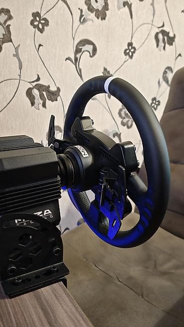 ps3 konsol: Moza R5 baza, Moza CS V2P (13 inch) sükan, Moza CRP2 (load cell) — 3