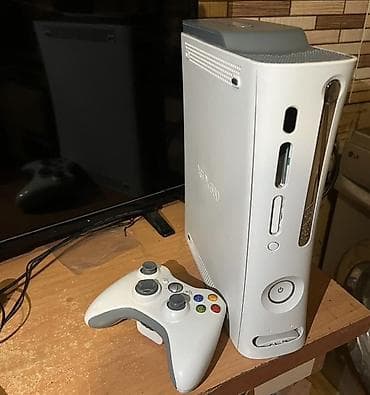 xbox 360 disk: Məhsul: Xbox 360 (ağ korpus) oyun konsolu Xüsusiyyətlər və tərkib: - — 1
