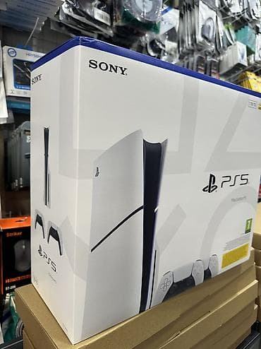 nintendo switch 2: Sony PlayStation 5 (PS5) oyun konsolu Yeni ps5slim pakovka 2 pultlu — 2