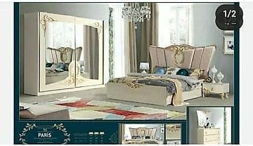 2 təknəfərlik çarpayı, Dolab, Termo, 2 tumba, İşlənmiş