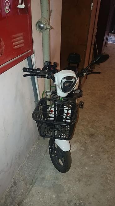 elektro skuterler: Elektrik velosipedi/skuteri – GICINI (ağ) Xüsusiyyətlər: - Elektrik — 4
