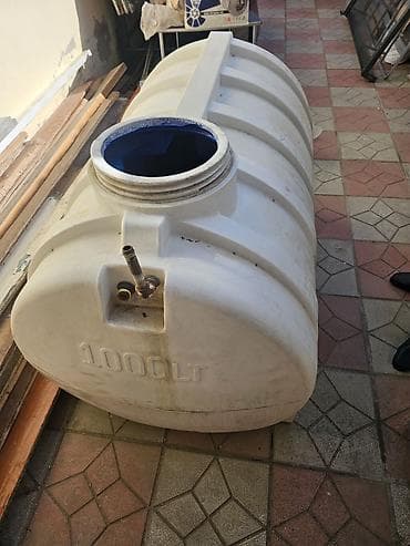 Manqallar, qrillər, barbekyu: Bak, Plastik, 1000 l l — 1