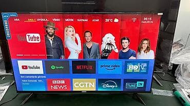 Lumberg Smart TV - Ağıllı TV interfeysi: Ana ekranında YouTube