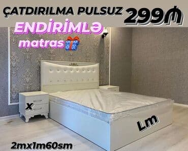 taxt dəsti 50 m: Yeni, Təknəfərlik çarpayı, Bazasız, Matras ilə, Siyirməsiz, Belarusiya — 5