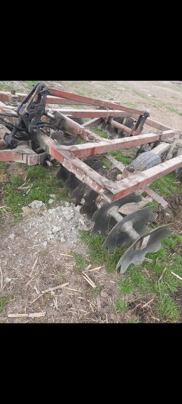 əyləc diski: Aqrotexnika: dartılan diskli mala (diskli borona) Təyinat: - Torpağın — 4