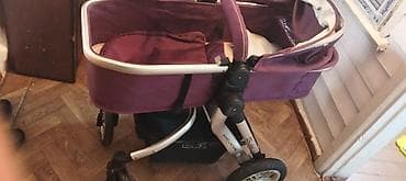 Коляски: Коляска-люлька несъемная, Возраст: <1 месяца — 2