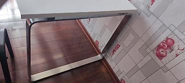 stol miz: Kompüter masası, İşlənmiş, Açılmayan, Dördbucaq masa — 4